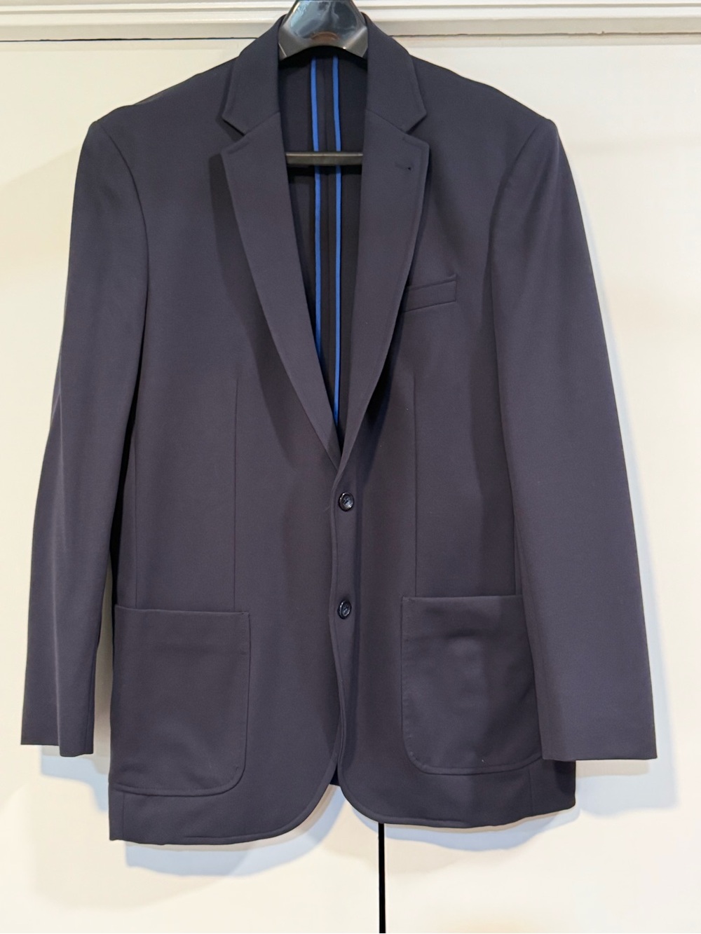 Hart Schaffner Marx Men’s XL Navy Stretch Knit Blazer Sport Coat